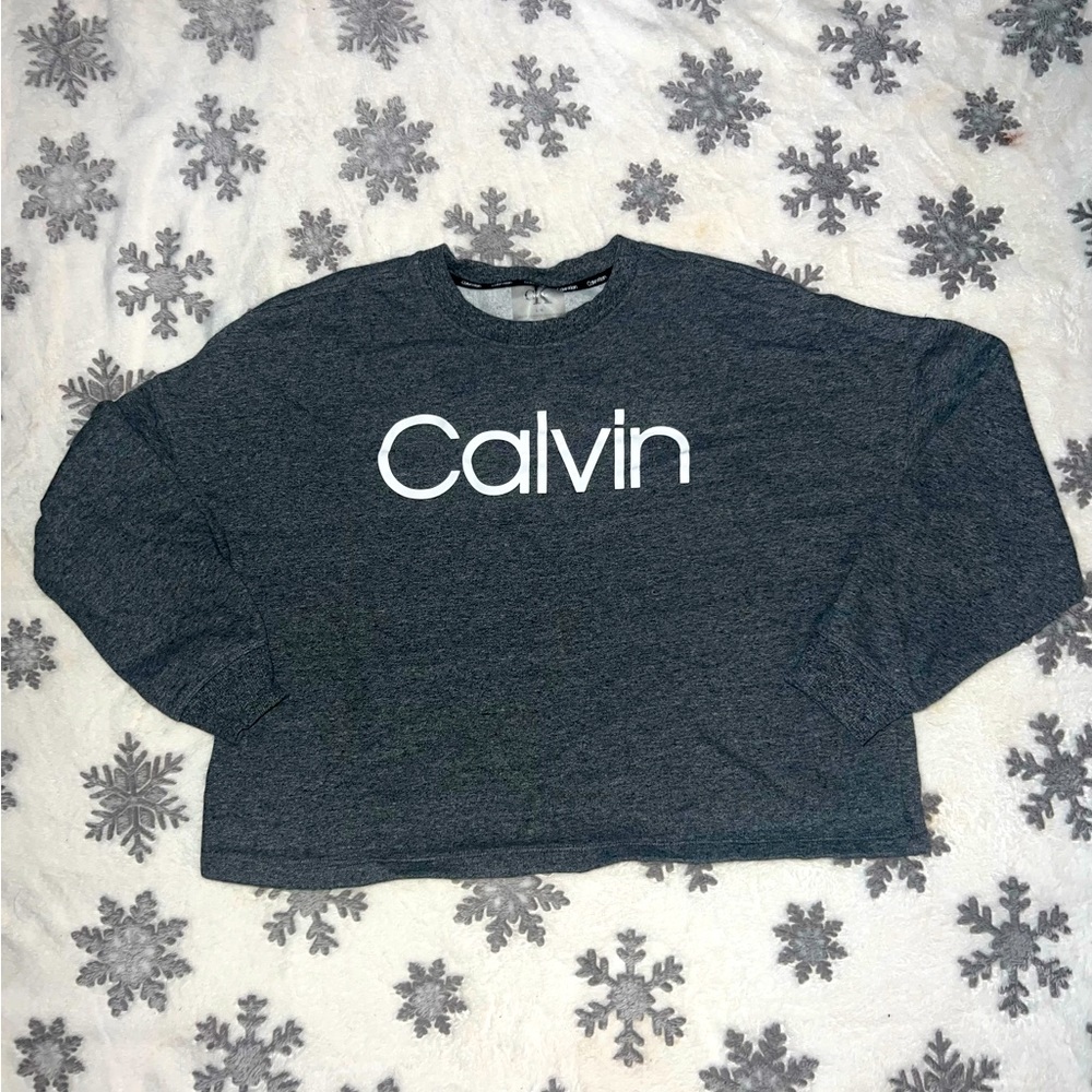 Calvin Klein grey crewneck